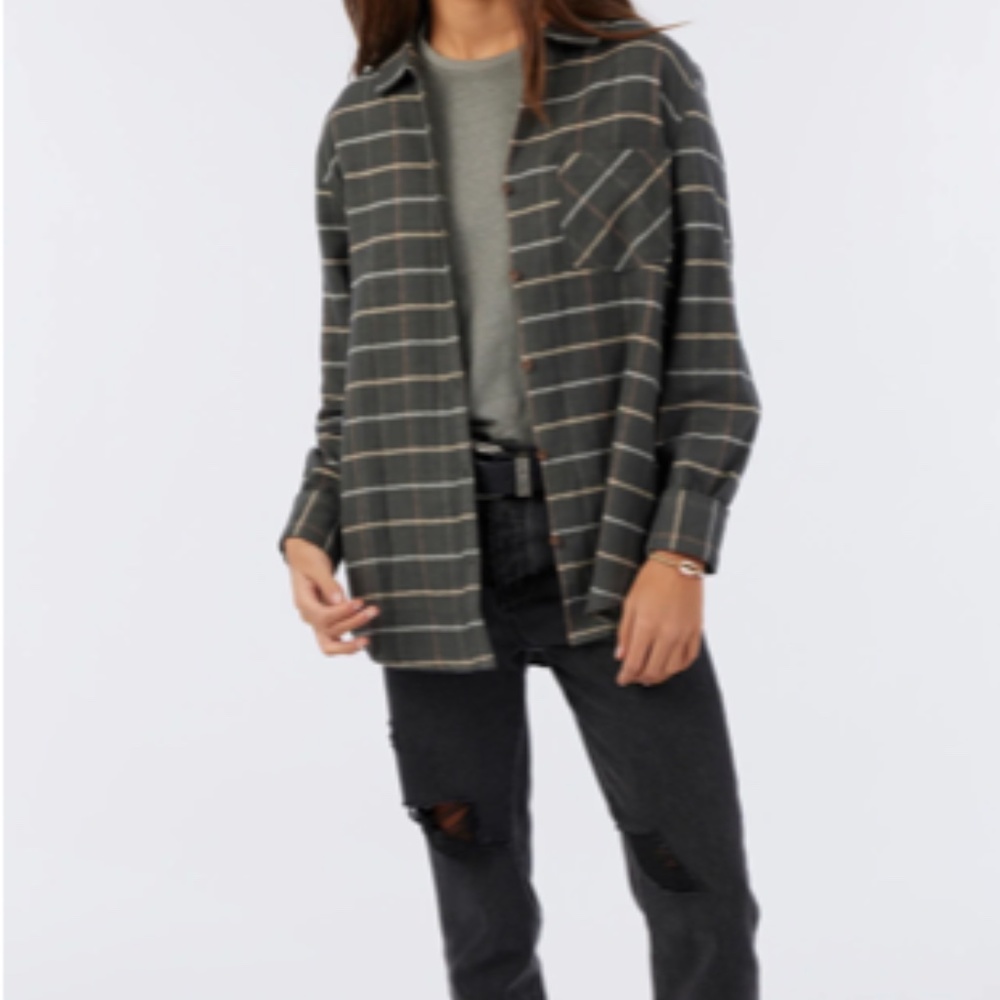 O'neill Women's Logan Flannel Top, Size XS